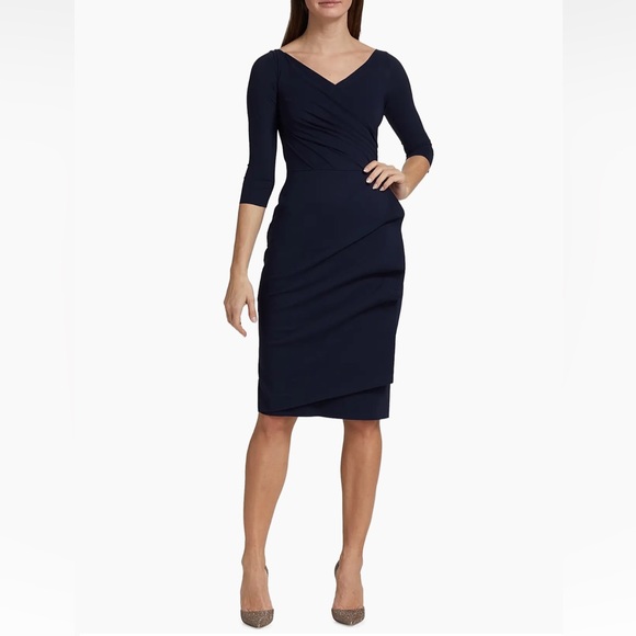 Chiara Boni La Petite Robe Florian Side Ruffle Dress 8 - Picture 2 of 10